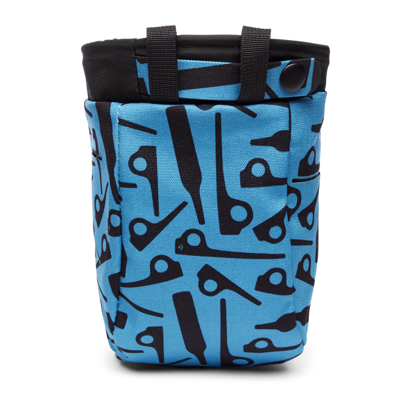 Black Diamond Gym Chalk Bag Piton Print M/L-1